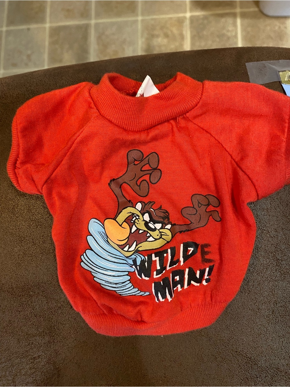 Warner Bros. Red Tazmanian Devil 'Wilde Man' Pet Tee